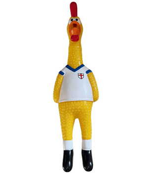 Hem & Boo England Honking Chicken Dog Toy