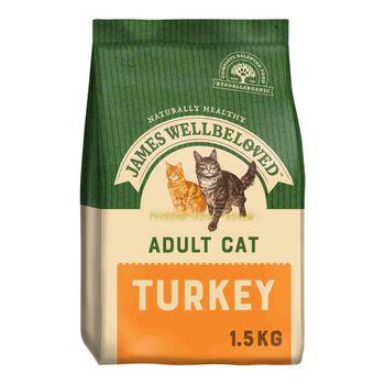 James Wellbeloved Cat Adult Turkey Rice 1.5Kg Dry Cat Food