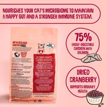 Scrumbles Dry Cat Food for Adult & Seniors Salmon 2.5kg