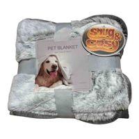 Glendale White Fleece Blanket