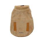 Rufus & Rosie Beige Teddy Dog Fleece, M+