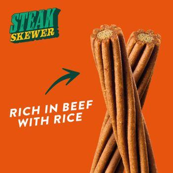 Wagg Chews Steak Skewer Sticks, 110g