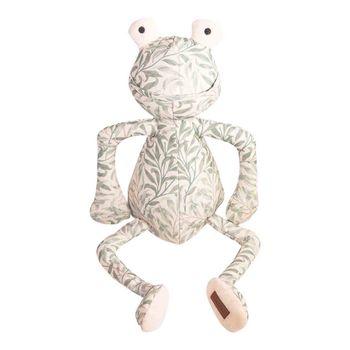 Morris & Co. Willow Bough Print Frog Dog Toy