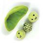 Tabby Patch Catnip Pea Pods Cat Toys 2pk