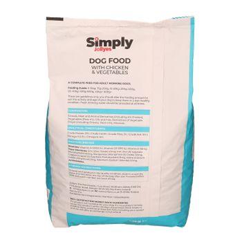 Simply Jollyes Complete Chicken & Vegetable Dog Food 10kg