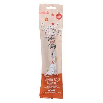Rosewood Jumbo Pig in Blanket Christmas Dog Treat