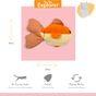 Tabby Patch Flippy Goldfish Cat Toy