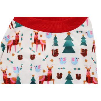 Rufus & Rosie Christmas Print Dog Pyjamas Medium