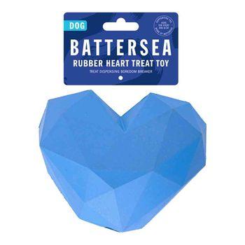 Rosewood Battersea Rubber Heart Treat Dog Toy