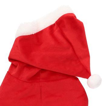 Rufus & Rosie Santa Dog Hoodie Large