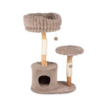 Scruffs Colorado Cat Scratching Tree Taupe
