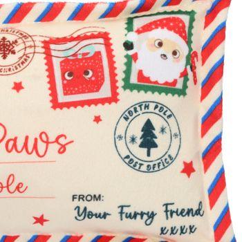 Smart Choice Letter To Santa Crinkle Plush Dog Toy