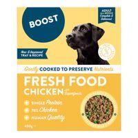Boost Chicken Veg & Superfood Fresh Dog Food Meal 400g