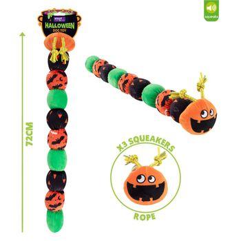 Jollyes Pets Spooky Giant Caterpillar Halloween Dog Toy