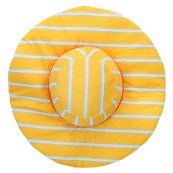 Rufus & Rosie Summer Hat Plush Dog Toy