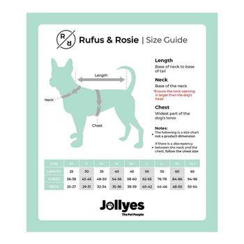 Rufus & Rosie Grey Overcoat, S Dog Coat