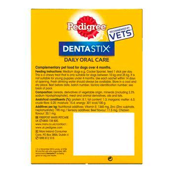 Pedigree Dentastix for Medium Dogs, Dental Chew, 56 pack