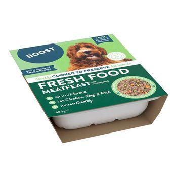 Boost Dog Meat Feast Fresh Food Meal 400g