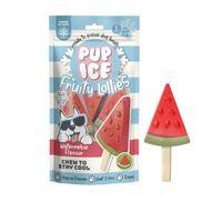 Pup Ice Fruity Lolly Watermelon Frozen Dog Treat 2 Pack 90g
