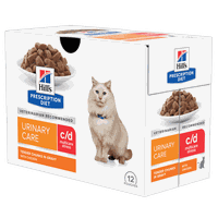 Hill'S Prescription Diet C/D Multicare Stress Urinary Cat Wet Food With Chicken 12X85g