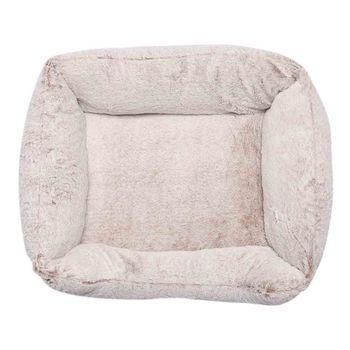 Rufus & Rosie Arctic Plush Fur Pet Bed S/M