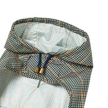 Joules Henson Check Packaway Dog Jacket Medium