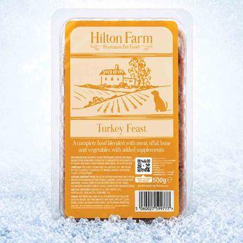 Hilton Farm Turkey Feast Raw Food, 500g