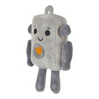Seriously Strong Rubberoid Robot Plush Dog Toy