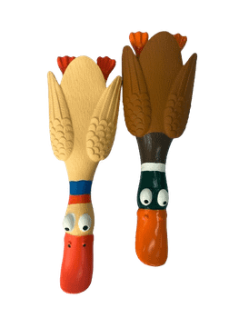 Rufus & Rosie Crazy Latex Duck Dog Toy