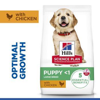 Hill's Science Plan Puppy Large Breed Dry Dog Food Chicken Flavour 12kg
