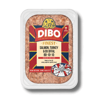 DIBO Finest Salmon and Turkey 80 10 10 Raw Food, 1Kg