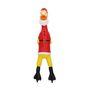 Rufus & Rosie Christmas Latex Chicken Dog Toy Assorted