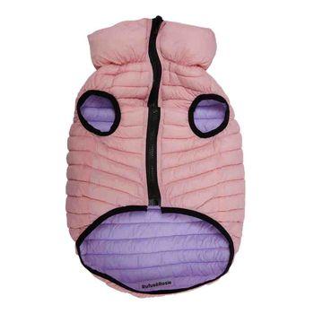 Rufus & Rosie Pink Reversable Puffer Jacket, Small+ 