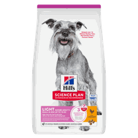 Hill'S Science Plan Light Small & Mini Mature Adult Dog Food With Chicken 2.5kg