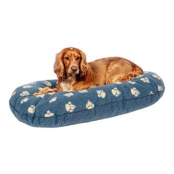 Danish Design Fleece Harbour Paw Quilted Dog Mattress Large