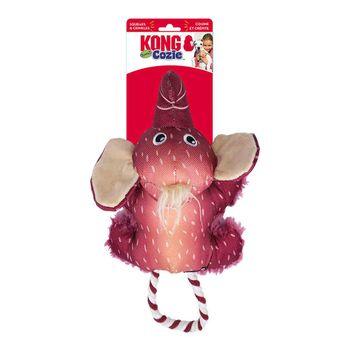 Kong Cozie Tuggz Elephant Plush Dog Toy Medium Large