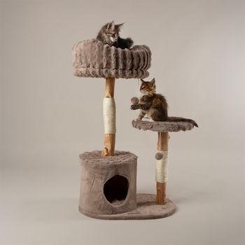 Scruffs Colorado Cat Scratching Tree Taupe