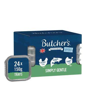 Butchers Simply Gentle Dog Food Trays Wet Dog Food