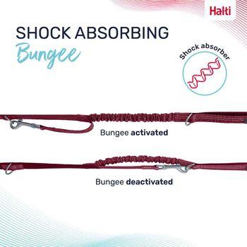 Halti Anatomy Multi Dog Lead Magenta Small