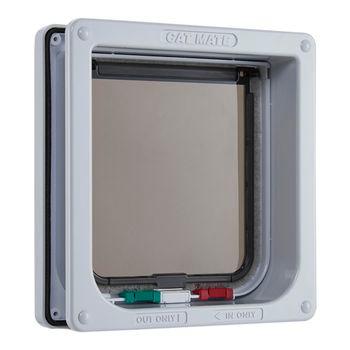 Cat Mate 4 Way Locking Cat Flap & Door Liner