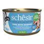 Schesir Complete and Balanced Wet Cat Food Tuna with Seabass 85g