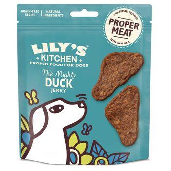 Lily's Kitchen Mighty Duck Mini Jerky Dog Treat 70g