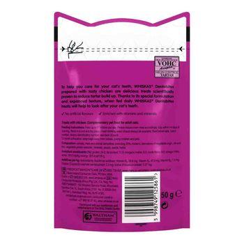 Whiskas Dentabites Katzensnacks Lachs – 8 X 40 G, Für Gesunde Zähne Und Zahnfleisch
