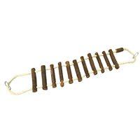Natural Rope And Log Bird Bridge Medium