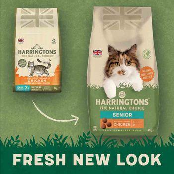 Harringtons Senior Dry Cat Food Chicken 2kg