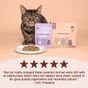 Scrumbles Grain Free Wet Cat Jelly Recyclable Pouch Meat Selection 8x85g