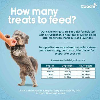 Coachi Natural Calming Dog Treats Turkey 100g