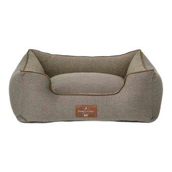 Snug & Cosy Heritage Rectangular Pet Bed Small