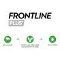 Frontline Plus Spot-On Flea & Tick Treatment for Medium Dogs 10-20kg, 3 pipettes