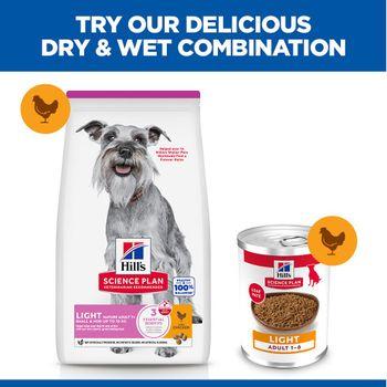 Hill'S Science Plan Light Small & Mini Mature Adult Dog Food With Chicken 2.5kg